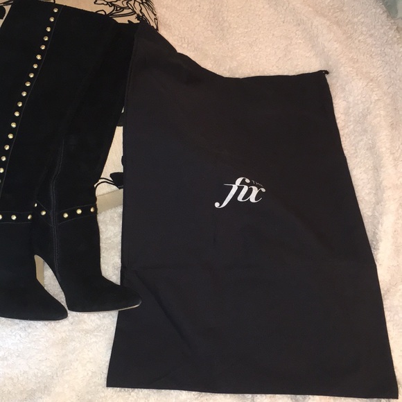 Kelly Over the knee Studded Boot. - Picture 6 of 7